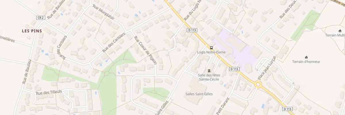 Plan du 7 Imp Saint-Gilles au Plessis-Grammoire