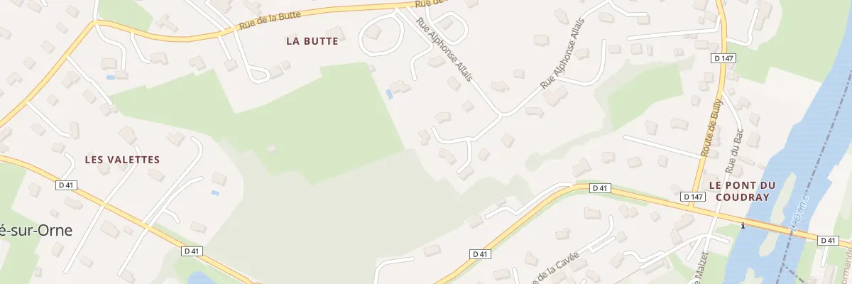 Plan du 2 Imp Jacques Prévert à Amayé-sur-Orne