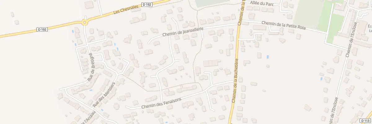 Plan du 8 Che des Champs Fleuris à Rives-du-Loir-en-Anjou
