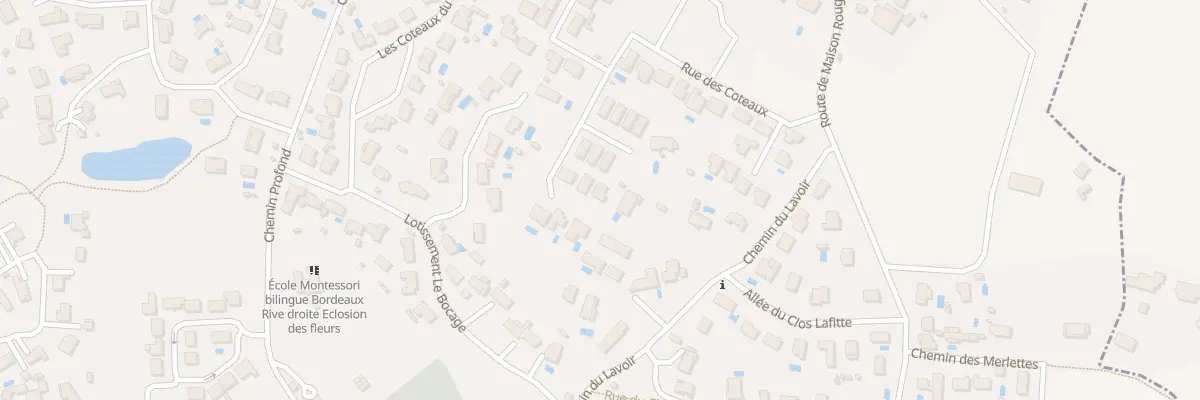 Plan du 29 Rue du Domaine à Fargues-Saint-Hilaire