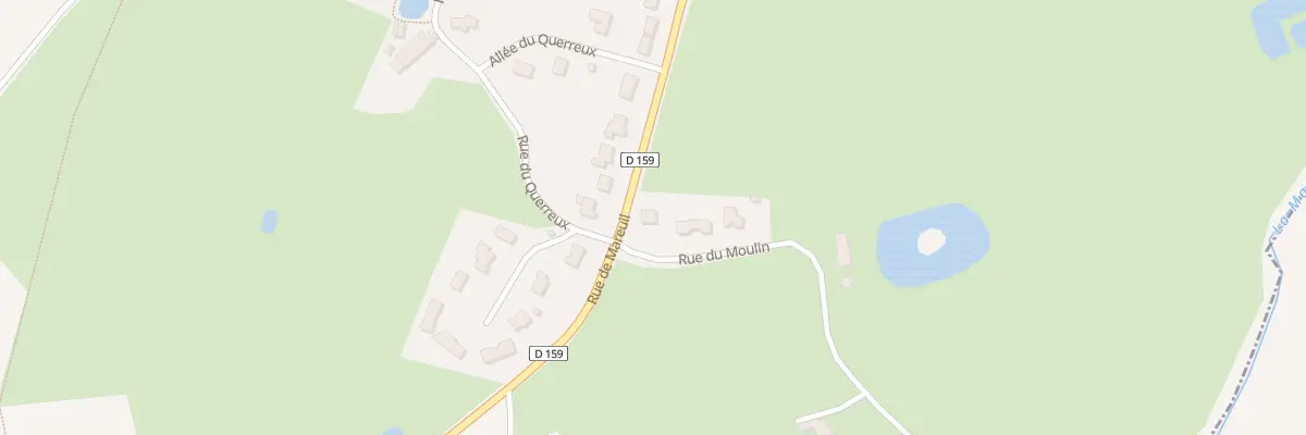 Plan du 1 Rue du Moulin Noirlieu à Bressuire