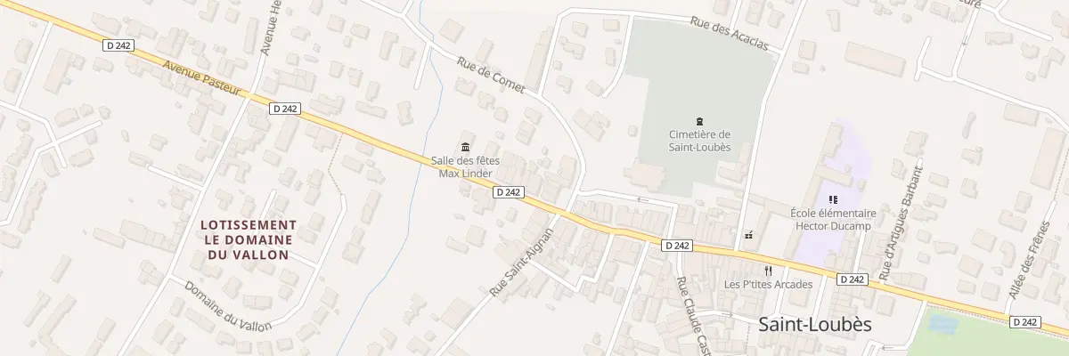 Plan du 30B Av de la République à Saint-Loubès