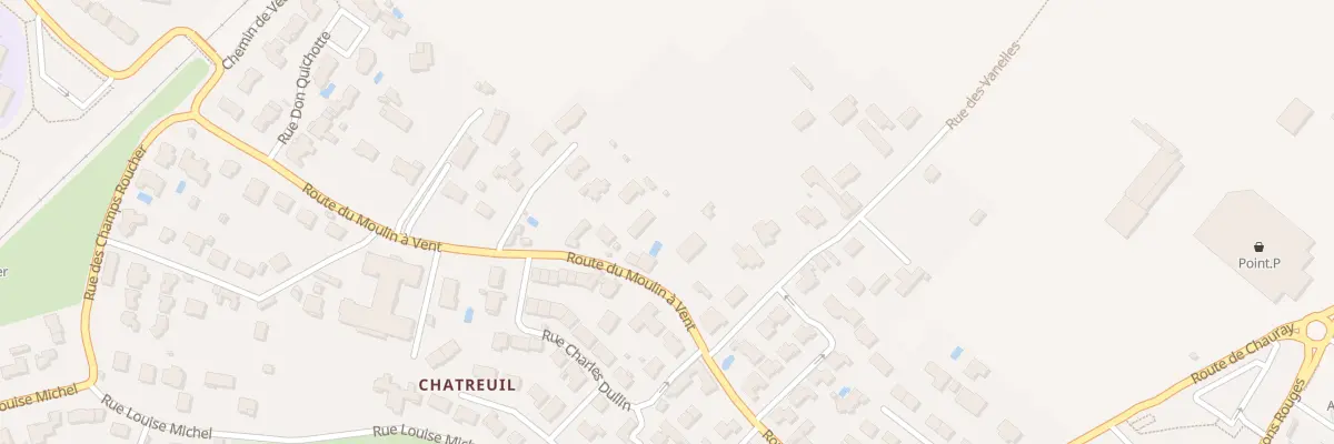 Plan du 32 Rue du Moulin à Vent à Niort