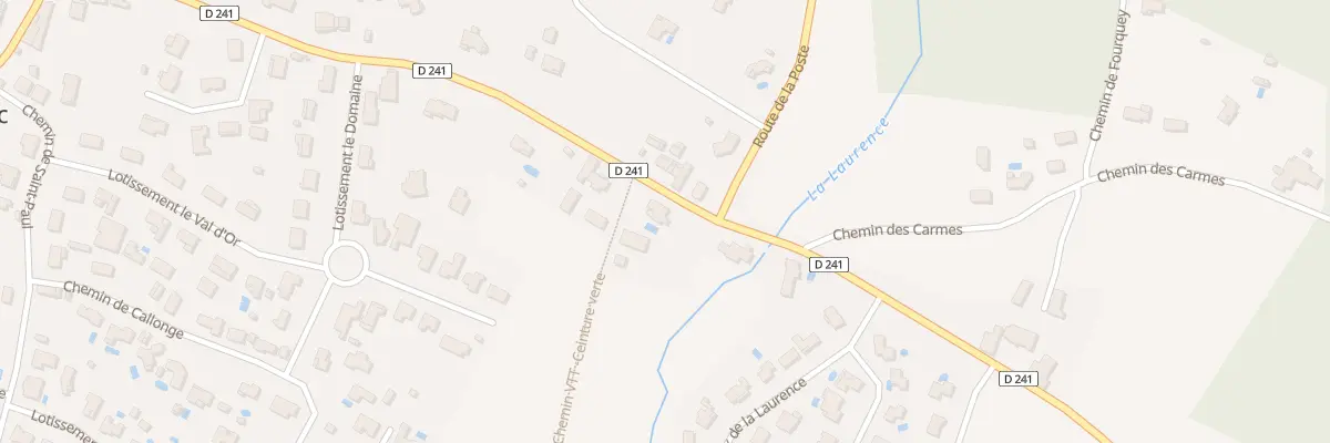 Plan du 29B Rue du Pont Castaing à Pompignac