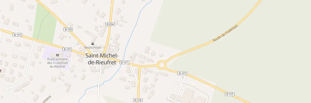 Plan du 3B Rte de Podensac à Saint-Michel-de-Rieufret