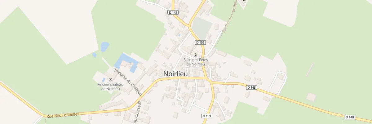 Plan du 3 Rue de la Crx Blanche Noirlieu à Bressuire