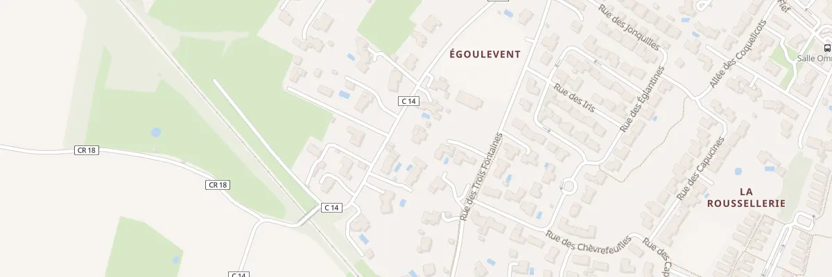 Plan du 785 Rue Saint Maurice à Aiffres