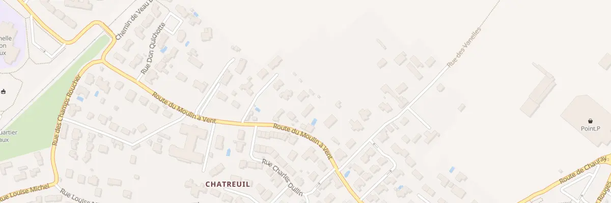 Plan du 32B Rue du Moulin à Vent à Niort
