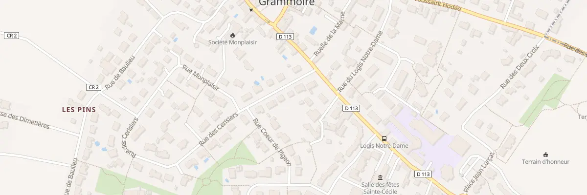 Plan du 5 Rue Monplaisir au Plessis-Grammoire