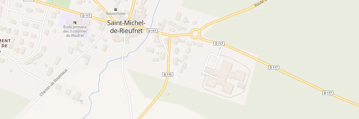 Plan du 9 Rte de Landiras à Saint-Michel-de-Rieufret