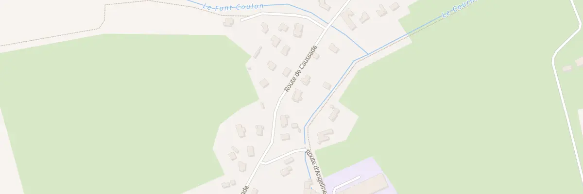 Plan du 59 Rte de Caussade à Montussan