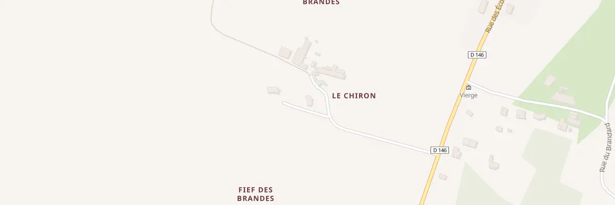 Plan du 28 Le Chiron à Coulonges