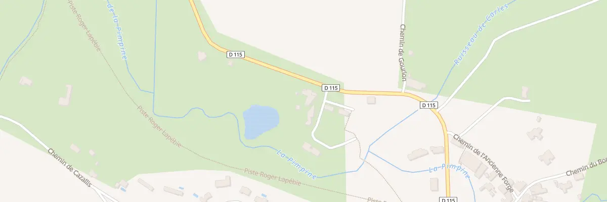 Plan du 17 Rte de l’Entre Deux Mers à Lignan-de-Bordeaux