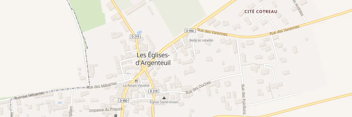 Plan du 4 Imp Begonias aux Églises-d’Argenteuil