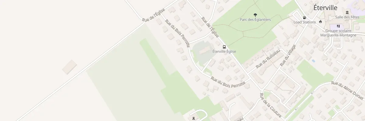Plan du 13 Rue du Bois Perrotte à Éterville