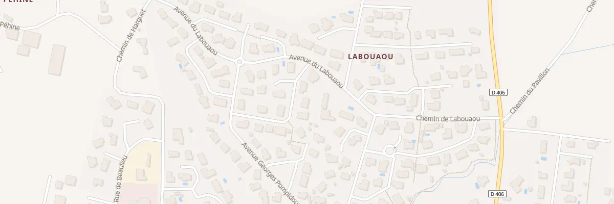 Plan du 12 Av Francois Brousse à Grenade-sur-l’Adour