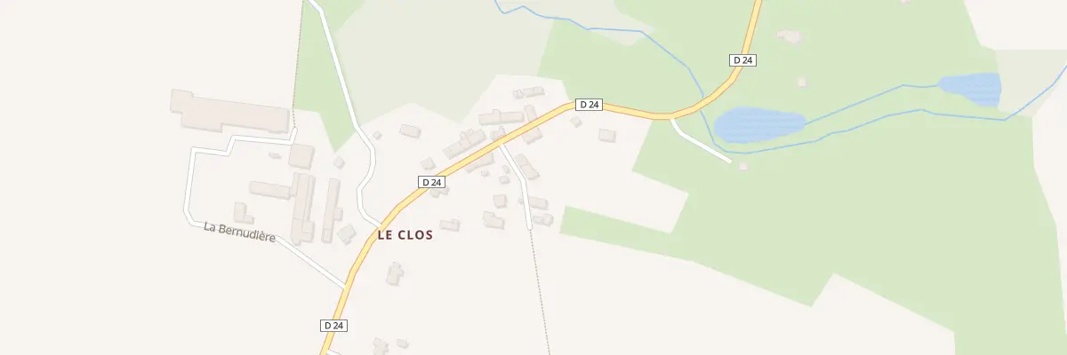 Plan du 8 Le Clos à Tessé-Froulay