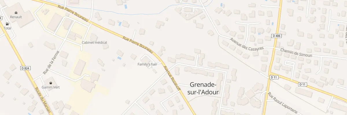 Plan du 67 Rue du Colonel Couilleau à Grenade-sur-l’Adour