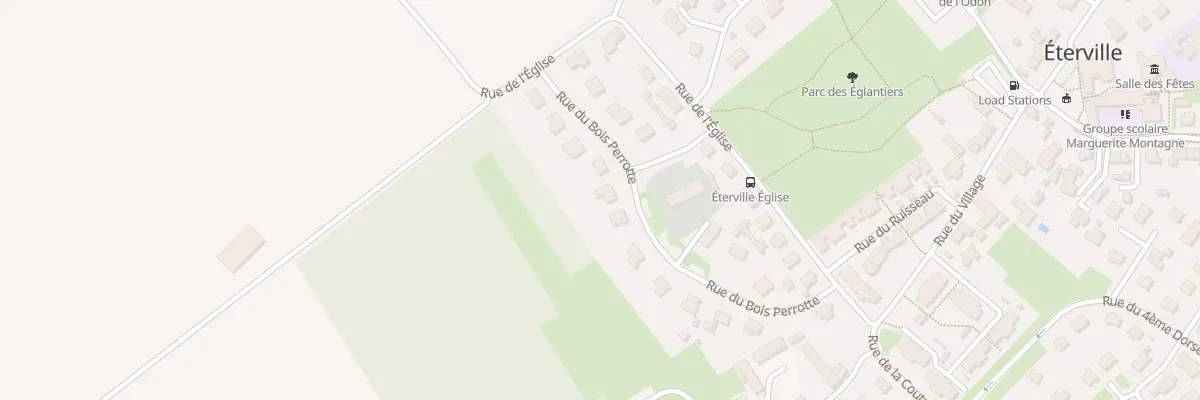 Plan du 15 Rue du Bois Perrotte à Éterville