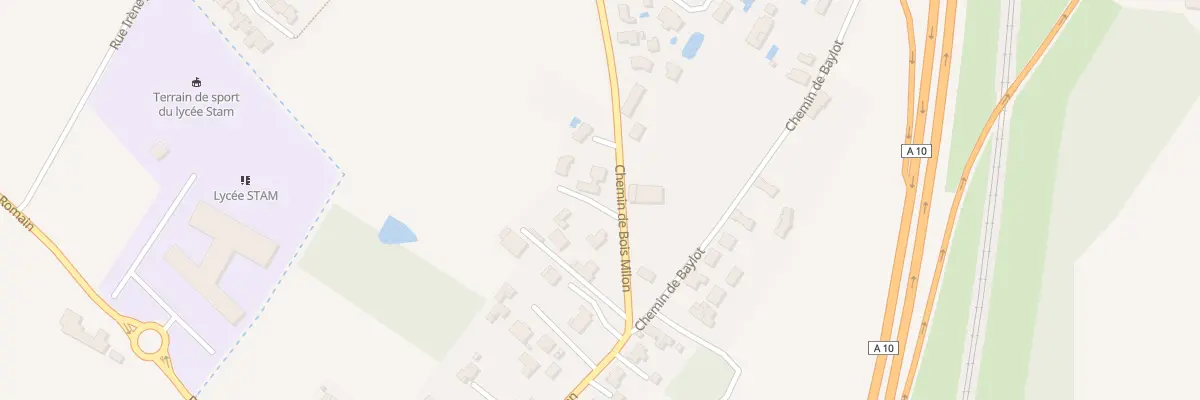 Plan du 735B Che de Bois-Milon à Saint-André-de-Cubzac