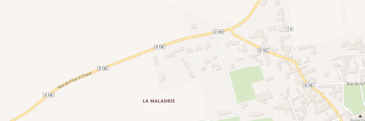 Plan du 4 La Maladrie à Varaize