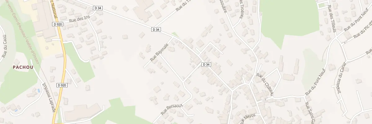 Plan du 31 Rue du Pont Germe à Arudy