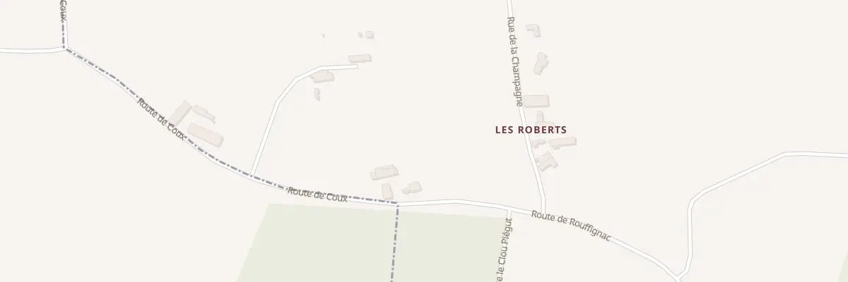 Plan du 8 Rte de Rouffignac à Rouffignac