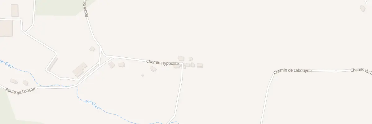 Plan du 8 Che Hyppolite à Momas