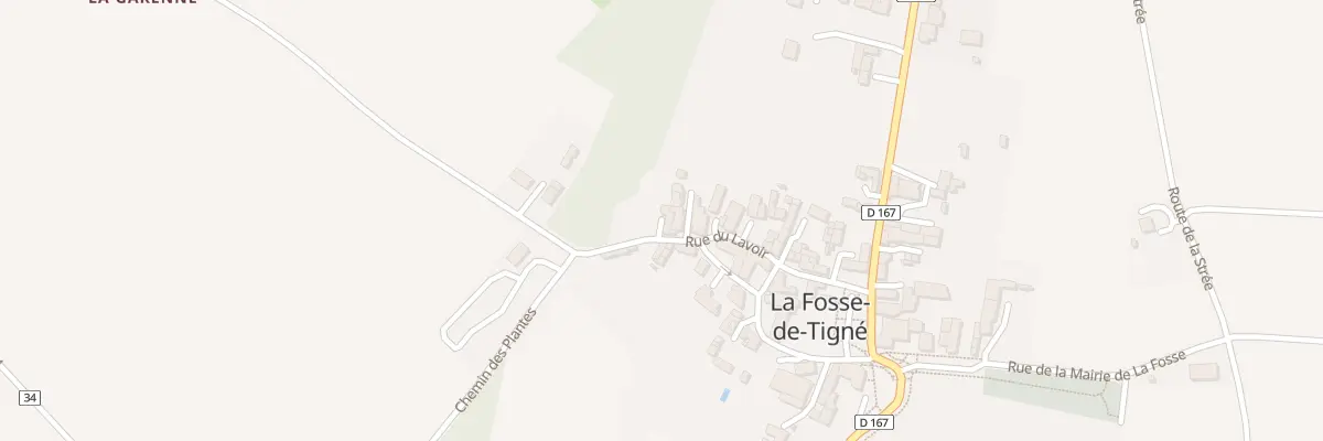 Plan du 19 Rue du Lavoir La Fosse de T à Lys-Haut-Layon