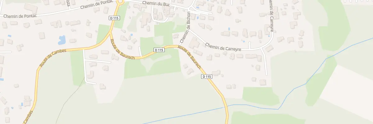 Plan du 254 Bichon à Saint-Caprais-de-Bordeaux