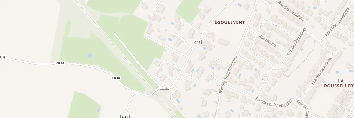 Plan du 820 Rue Saint Maurice à Aiffres
