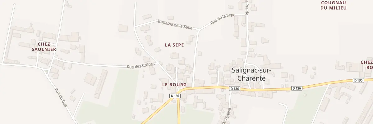 Plan du 5B Chem du Puits à Salignac-sur-Charente