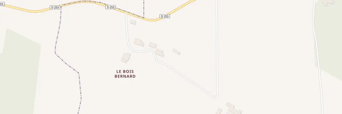Plan du 15 Le Bois Bernard à Villexavier