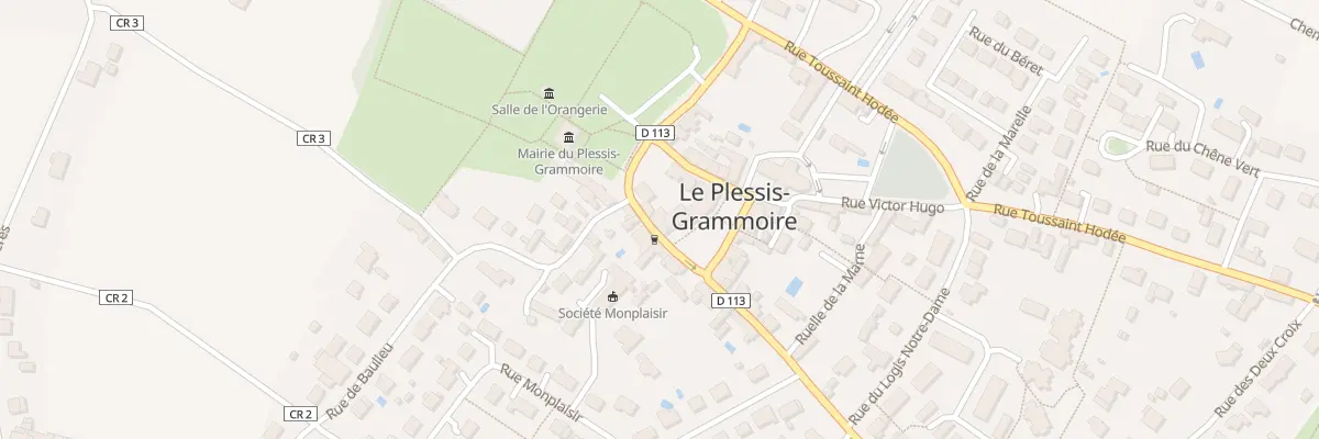 Plan du 9 Rue de la Mairie au Plessis-Grammoire