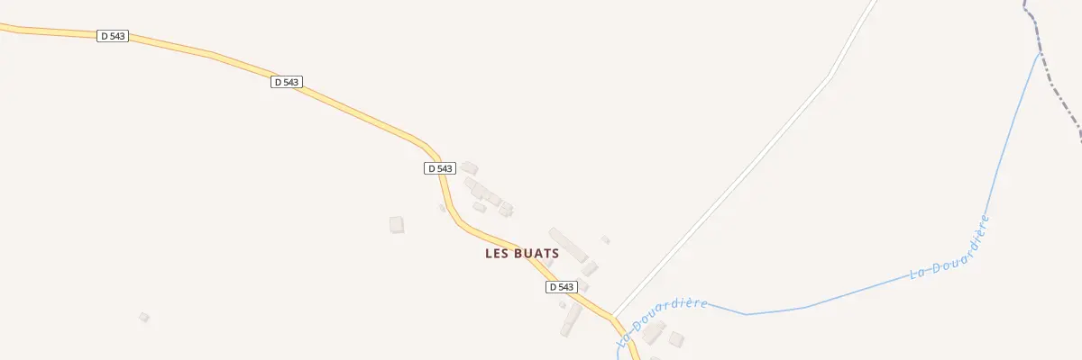 Plan du 7 Les Buats à Thubœuf