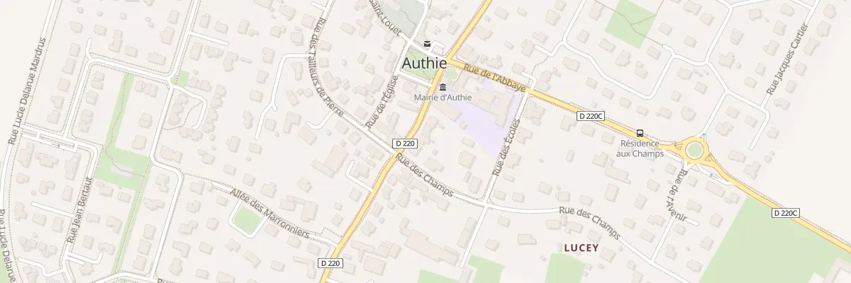 Plan du 5 Rue Henri Brunet à Authie