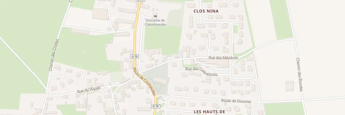 Plan du 5 Rue des Mézières à Bény-sur-Mer