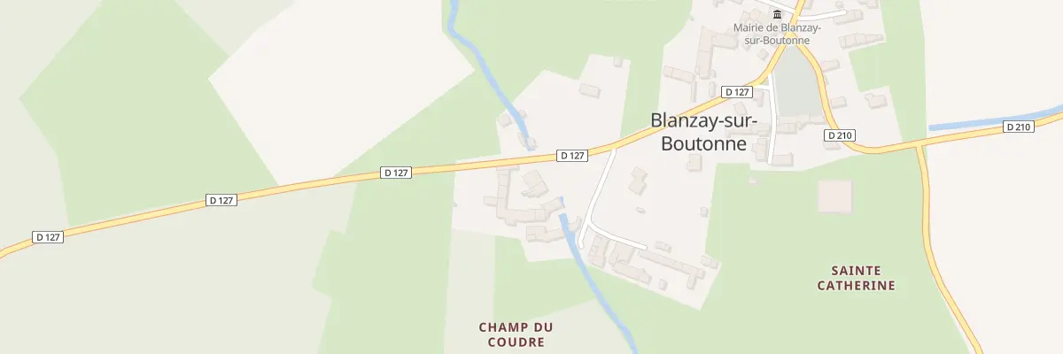 Plan du 9 Av St Jean à Blanzay-sur-Boutonne