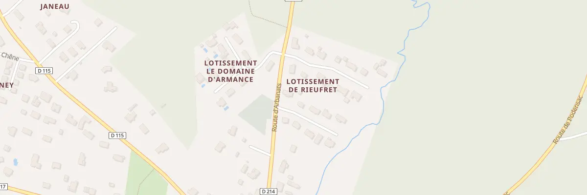 Plan du 18 Lot Le Rieufret à Saint-Michel-de-Rieufret