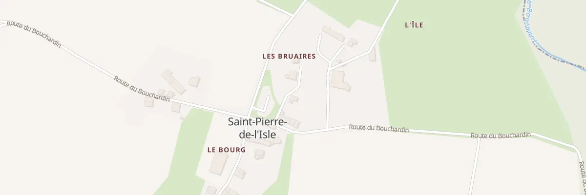 Plan du 2 Imp du Gué à Saint-Pierre-de-l’Isle