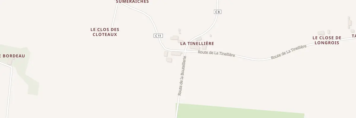 Plan du 5203 La Tinelliere au Plessis-Grammoire