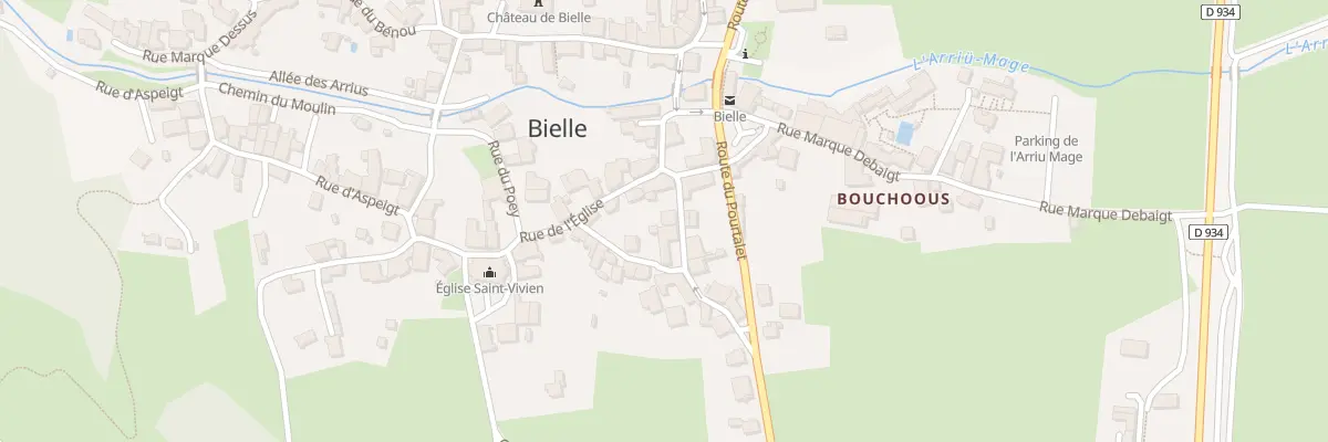 Plan du 4 Rue des Cordonniers à Bielle