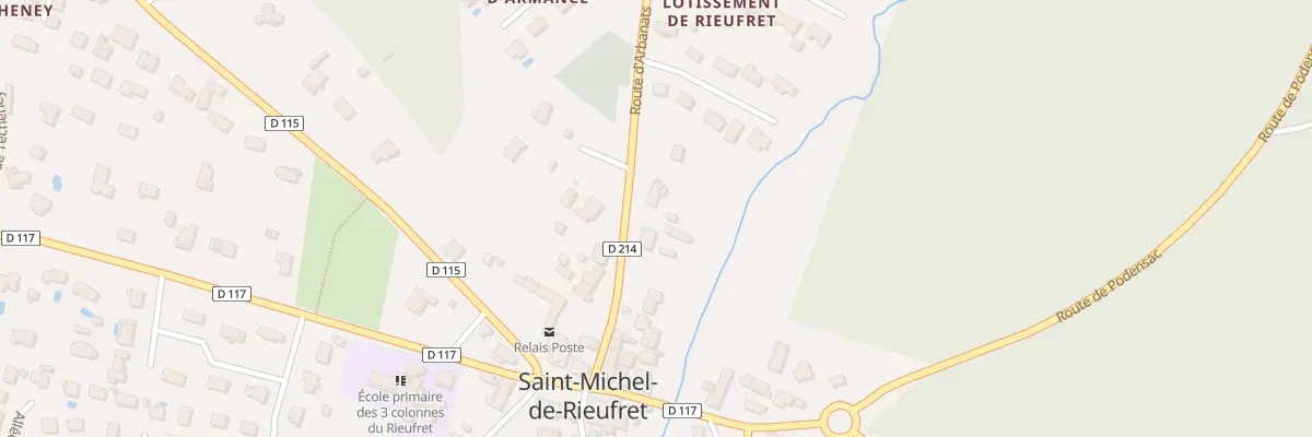 Plan du 16 Rte d’Arbanats à Saint-Michel-de-Rieufret
