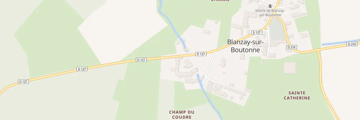 Plan du 11 Av St Jean à Blanzay-sur-Boutonne