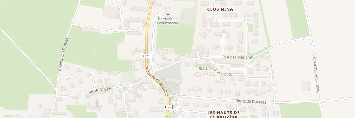 Plan du 3 Rue des Mézières à Bény-sur-Mer