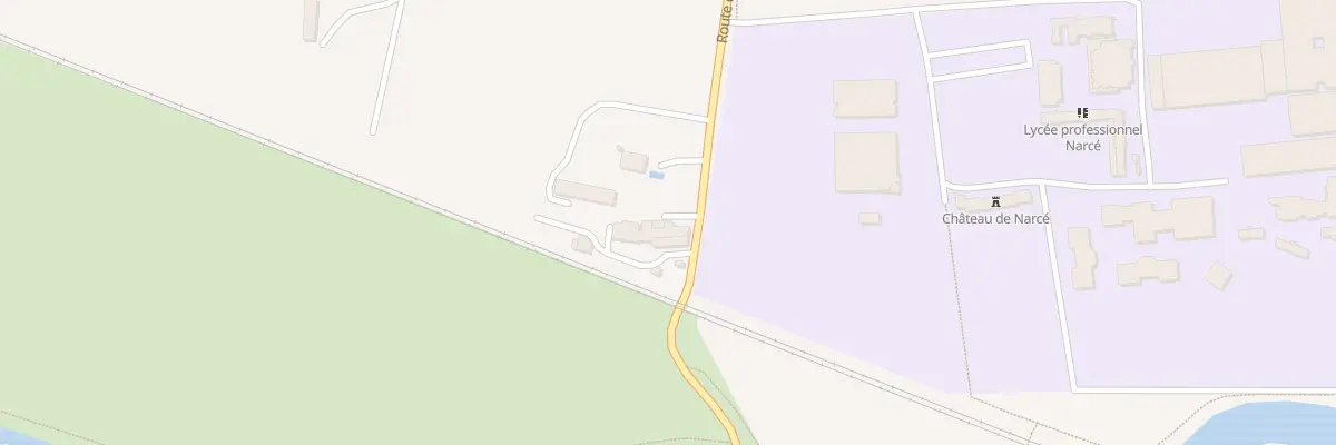 Plan du 8 Rte de Narce à Loire-Authion