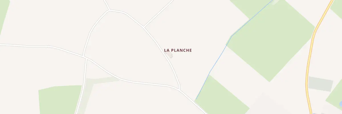 Plan du 1 La Planche à Genneton