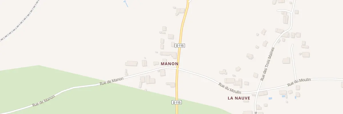 Plan du 5B Manon Nord à Cubnezais
