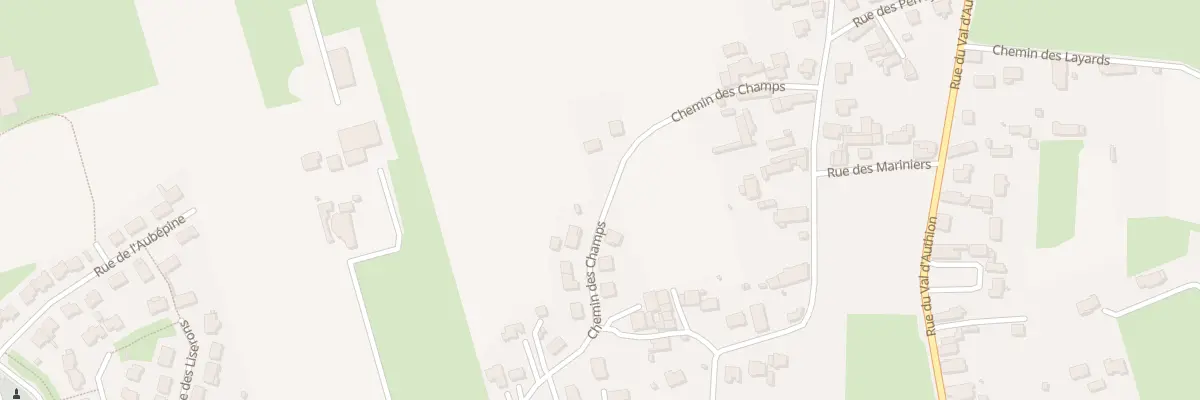 Plan du 14B Che des Champs à Loire-Authion