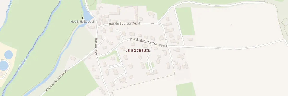 Plan du 24 Rue du Bois des Trentaines à Éterville